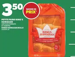 Provigo KINGS HAWAIIAN ROLLS offer