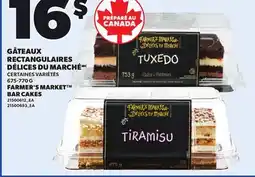 Provigo FARMER'S MARKET BAR CAKES offer