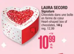 Jean Coutu LAURA SECORD Signature Heart-shaped box of chocolates offer