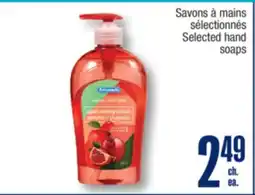 Jean Coutu PERSONNELLE Selected hand soaps offer
