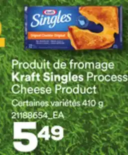 Provigo KRAFT SINGLES PROCESS CHEESE PRODUCT offer