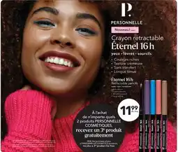 Jean Coutu Personnelle Cosmetics Products offer