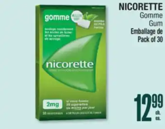 Jean Coutu NICORETTE Gum offer