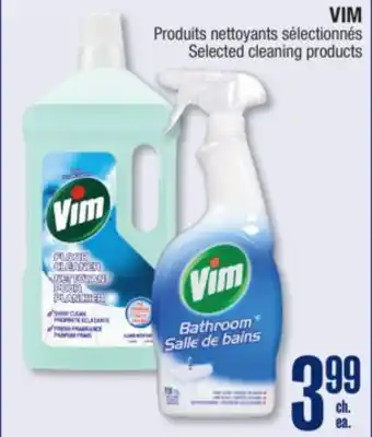 Jean Coutu VIM Selected cleaning products offer