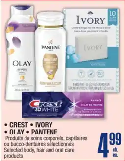 Jean Coutu CREST IVORY OLAY PANTENE Selected body, hair and oral care products offer