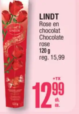 Jean Coutu LINDT Chocolate rose offer