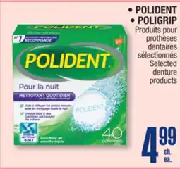 Jean Coutu POLIDENT, POLIGRIP Selected denture products offer