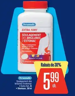 Jean Coutu Personnelle Soulagement des brûlures d'estomac offer