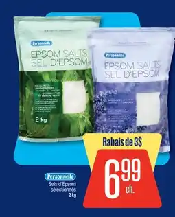 Jean Coutu Personnelle Sels d'Epsom sélectionnés offer