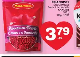 Marches Tradition McCORMICKS CANDIES offer