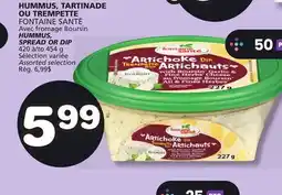 Marches Tradition Boursin HUMMUS, SPREAD OR DIP offer