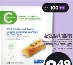 Marches Tradition COMPLIMENTS Morue, Aiglefin, Saumon rose FROZEN WILD FISH LOINS offer