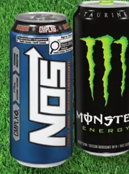 Marches Tradition MONSTER, BANG, REIGN OR NOS ENERGY DRINK offer
