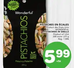 Marches Tradition WONDERFUL PISTACHIOS IN SHELLS offer