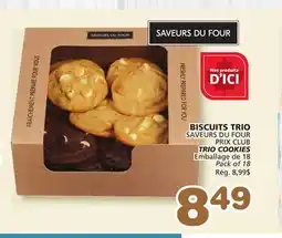 Marches Tradition PRIX CLUB TRIO COOKIES offer