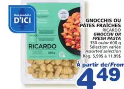 Marches Tradition RICARDO GNOCCHI OR FRESH PASTA offer