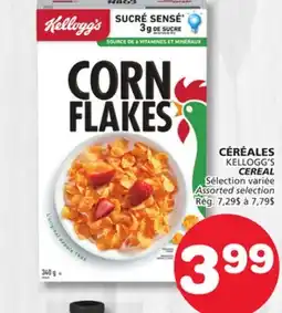 Marches Tradition KELLOGG'S CEREAL offer