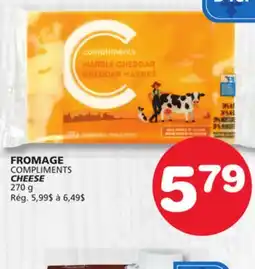 Marches Tradition COMPLIMENTS CHEESE offer