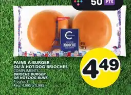 Marches Tradition COMPLIMENTS BRIOCHE BURGER OR HOT-DOG BUNS offer