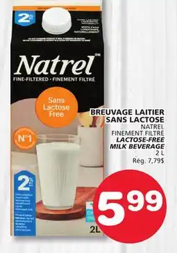 Marches Tradition NATREL FINEMENT FILTRÉ LACTOSE-FREE MILK BEVERAGE offer