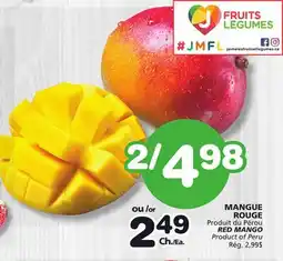 Marches Tradition RED MANGO offer