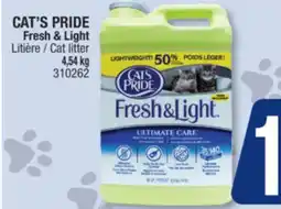 Jean Coutu CAT'S PRIDE Fresh & Light Cat litter offer