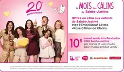 Jean Coutu CLARINS offer