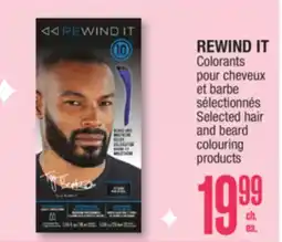 Jean Coutu REWIND IT Selected hair and beard colouring products offer