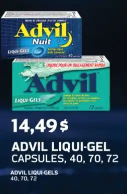 Jean Coutu ADVIL LIQUI-GEL CAPSULES offer