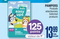 Jean Coutu PAMPERS Selected products offer