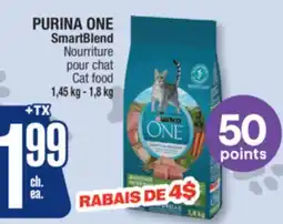 Jean Coutu PURINA ONE SmartBlend Nourriture Cat food offer