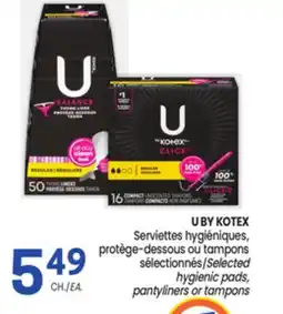 Uniprix U BY KOTEX offer