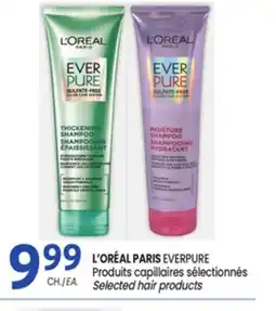 Uniprix L'ORÉAL PARIS EVERPURE Produits capillaires sélectionnés/Selected hair products offer