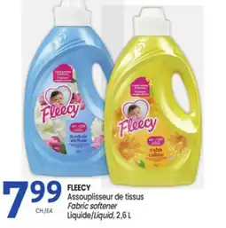 Uniprix FLEECY Assouplisseur de tissus / Fabric softener Liquide/Liquid offer