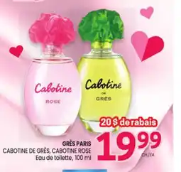 Uniprix GRÈS PARIS CABOTINE DE GRÈS, CABOTINE ROSE Eau de toilette offer