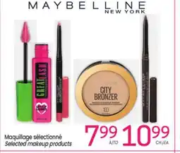 Uniprix MAYBELLINE NEW YORK Selected makeup products/ Maquillage sélectionné offer