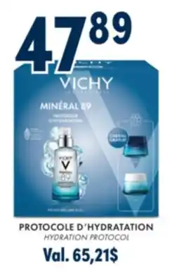 Familiprix VICHY Minéral 89 Hydration protocol, 3 pieces offer