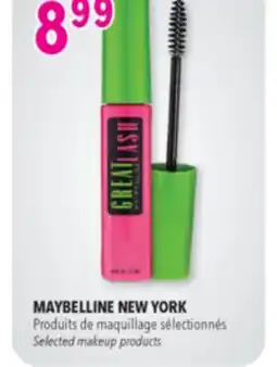 Familiprix Maybelline New York Great Lash mascara #100 Blackest Black offer