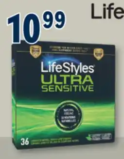 Familiprix LIFESTYLES, Condoms Selected condoms offer