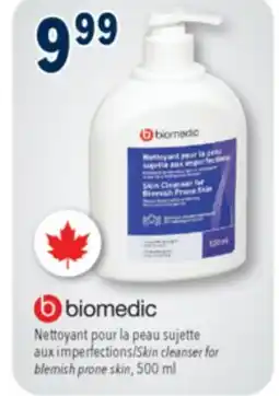 Familiprix BIOMEDIC Skin cleanser for blemish prone skin, 500ml offer
