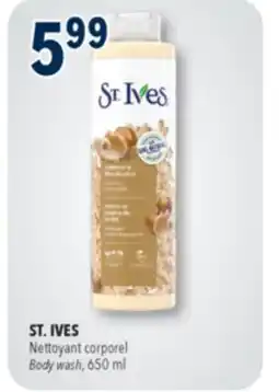 Familiprix St.Ives oatmeal & shea butter soothing body wash offer