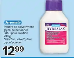 Brunet PERSONNELLE Poudre de polyéthylène glycol sélectionnée 3350 pour solution offer
