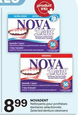 Brunet NOVADENT Nettoyants pour prothèses dentaires sélectionnés offer