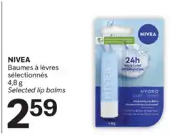 Brunet NIVEA Baumes à lèvres sélectionnés offer
