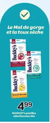 Brunet BUCKLEY's pastilles sélectionnées offer
