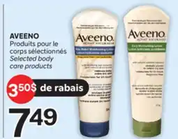 Brunet AVEENO Produits pour le corps sélectionnés offer