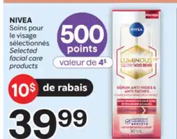 Brunet NIVEA Soins pour le visage sélectionnés offer