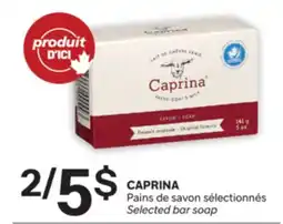Brunet CAPRINA Pains de savon sélectionnés offer