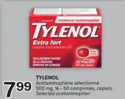 Brunet TYLENOL Acétaminophène sélectionné offer