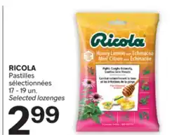 Brunet RICOLA Pastilles sélectionnées offer